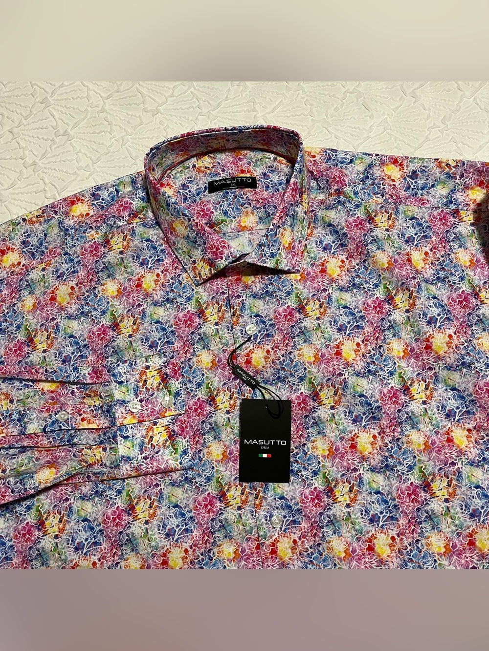 Massutto Mio Multicolor Floral Button Shirt